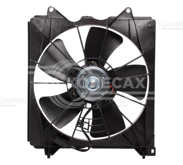 Электровентилятор охлаждения для а/м Honda Accord (08-) 2.4i (с кожухом)