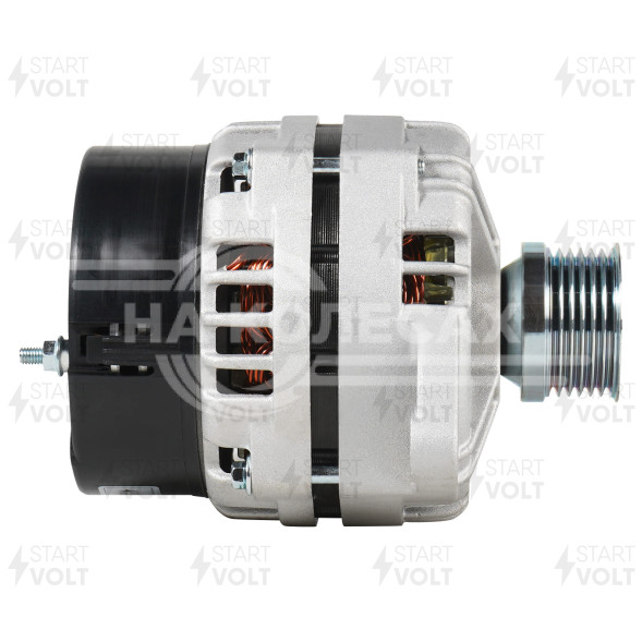 Генератор для автомобилей Газель Бизнес c дв. УМЗ-4216/Evotech 2.7 (поликлиновой) 105A