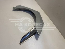 Ремонтные задние арки (наружняя + внутренняя) Renault Logan 2