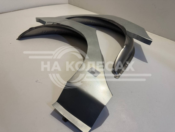 Ремонтные задние арки (наружняя + внутренняя) Renault Logan 2