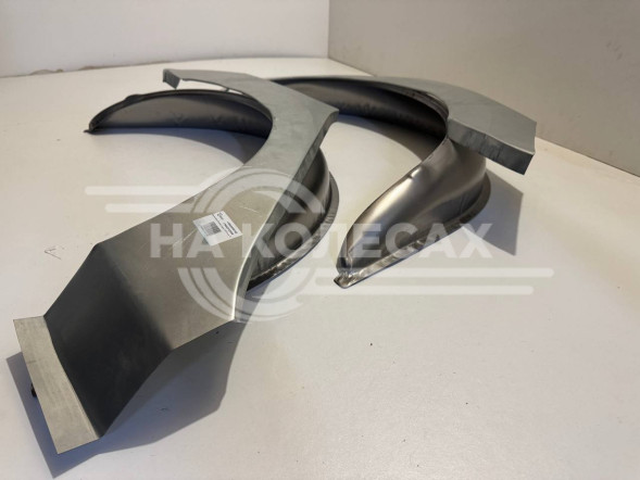 Ремонтные задние арки (наружняя + внутренняя) Renault Logan 2