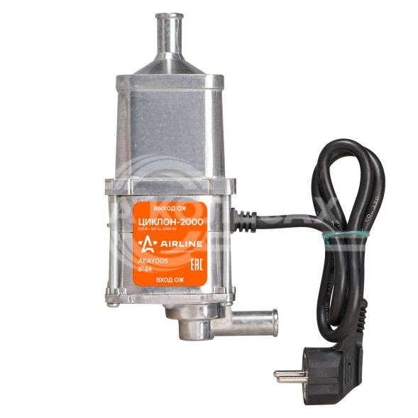 Подогреватель двигателя предпусковой ЦИКЛОН-2000 с встроенной помпой 220В 2000Вт