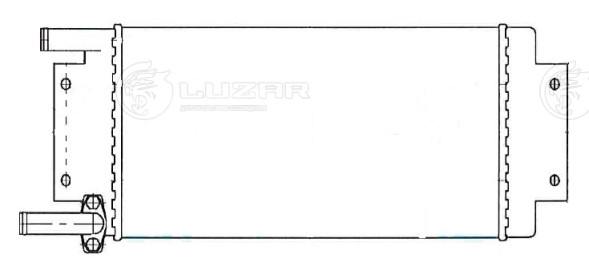 Радиатор отопителя для автомобилей КAMAЗ