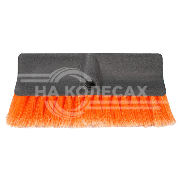 Швабра с насадкой для шланга, щеткой 25см и телескопической ручкой 160-300см