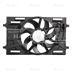 Электровентилятор охлаждения для автомобилей Skoda Octavia A7 (13-)/VW Tiguan II (16-) (с кожухом) (тип Magna)