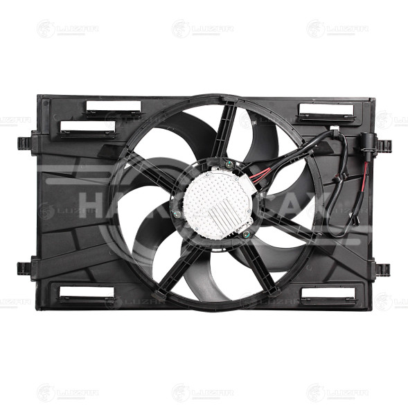 Электровентилятор охлаждения для автомобилей Skoda Octavia A7 (13-)/VW Tiguan II (16-) (с кожухом) (тип Magna)