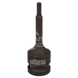 Головка ударная торцевая 1/2&quot; DR внешний SPLINE M5 L=78 мм