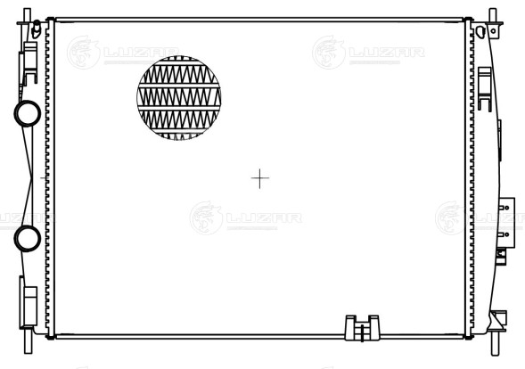 Радиатор охлаждения для автомобилей Qashqai (06-) 2.0i CVT