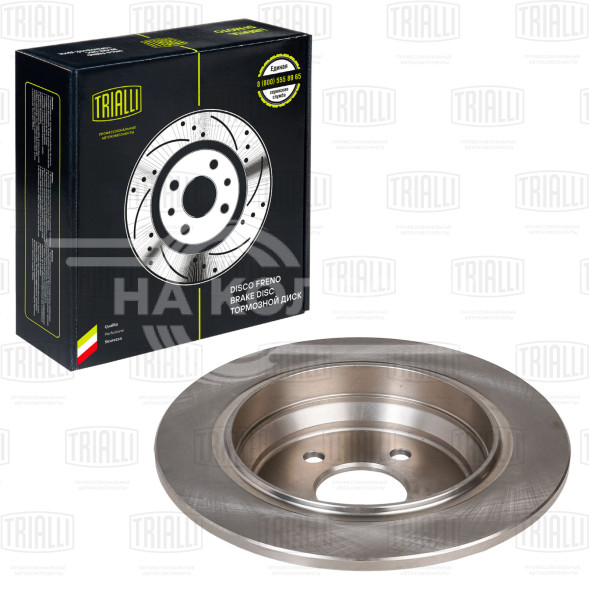 Диск тормозной задний для автомобилей Mercedes Vito / Viano (W639) (03-) d=296 окрашенный