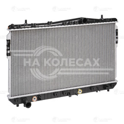 Радиатор охлаждения для автомобилей Lacetti (04-) 1.6i/1.8i AT (паяный)