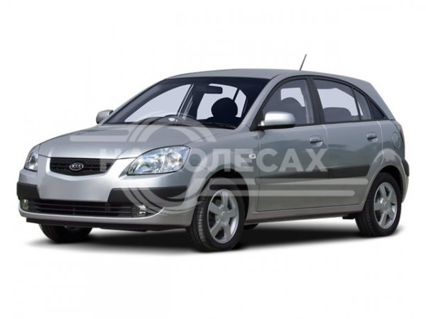Внешние ремонтные пороги Kia Rio 2дорест/2рест (JB)