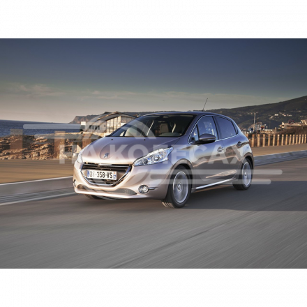 Внешние ремонтные пороги Peugeot 208 1дорест/1рест