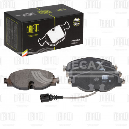 Колодки тормозные для автомобилей Skoda Rapid (12-) / Octavia A7 (13-)/A8 (20-) дисковые передние (в комплекте с датчиком)