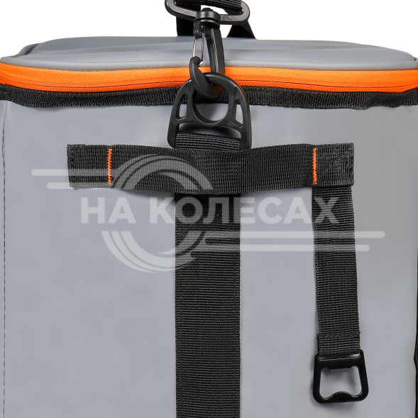 Сумка-холодильник (термосумка)&quot;Пикник&quot;, 23л, 32*30*24см, водонепр.,серая