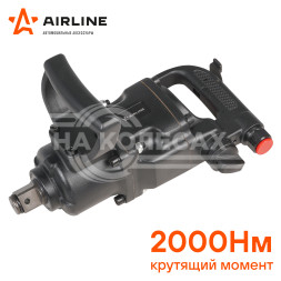Гайковерт пневматический ударный 1"DR 2000Нм