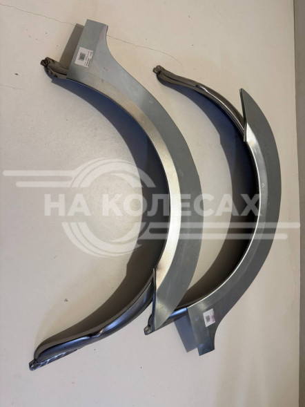 Ремонтные задние арки (наружняя + внутренняя) Renault Logan 1