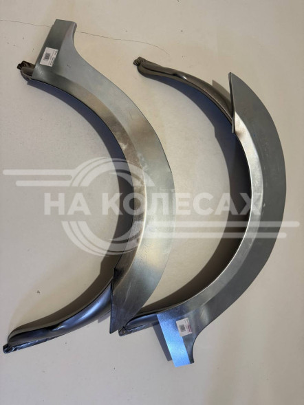 Ремонтные задние арки (наружняя + внутренняя) Renault Logan 1