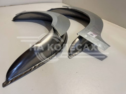 Ремонтные задние арки (наружняя + внутренняя) Renault Logan 1