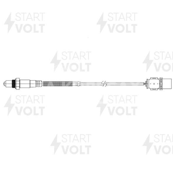 Датчик кислорода для автомобилей Chery Tiggo 4 (17-)/Tiggo 7 Pro (19-) 1.5T до катализатора