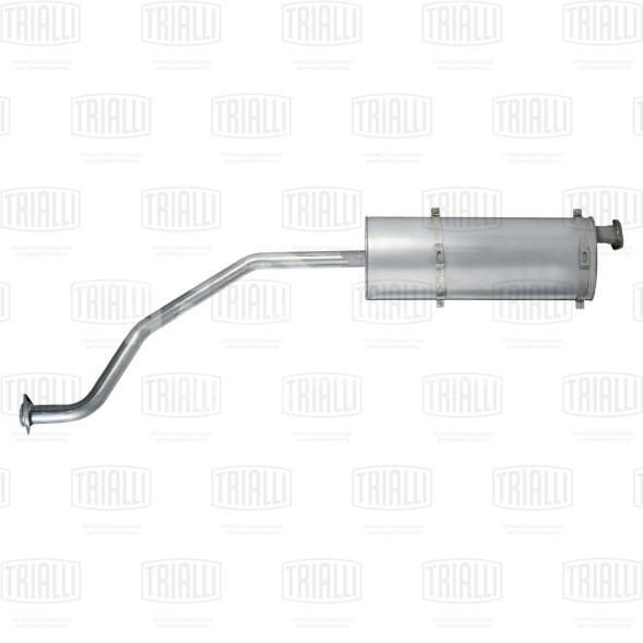 Глушитель для автомобилей ГАЗ 3302 (дв. 405 Евро-3) основной с хомутами (алюминизированная сталь)