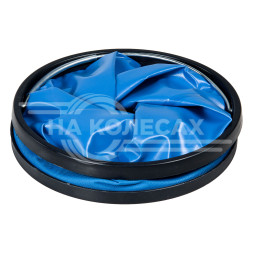 Ведро-трансформер компактное синее 11л