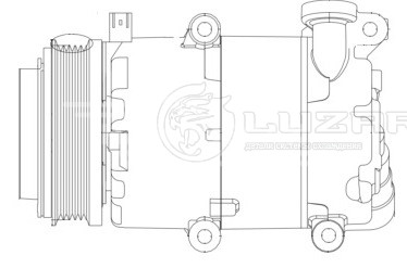 Компрессор кондиционера для автомобилей Focus III (11-) 2.0i