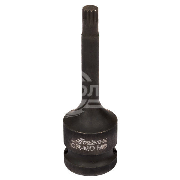 Головка ударная торцевая 1/2&quot; DR внешний SPLINE M8 L=78 мм