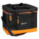 Сумка-холодильник (термосумка) 40 л, 32*41*31 см, цвет черный/оранжевый