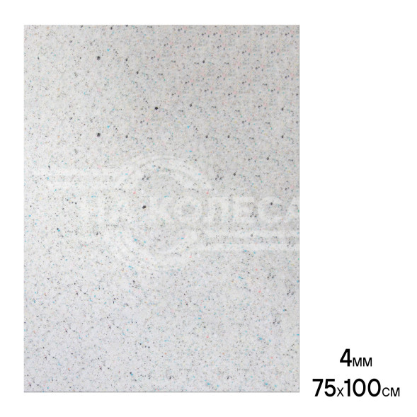 Шумоизоляция (звуко) &quot;BB-Тоn 4&quot; (75*100 см), КС, 4 мм, вторичный ППУ