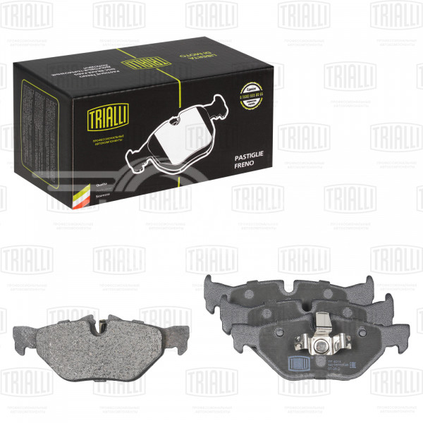 Колодки тормозные для автомобилей BMW 1 (E81/87) (04-) / 3 (E90-93) (05-) / X1 (E84) (09-) дисковые задние