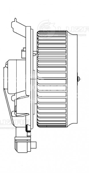 Электровентилятор отопителя для автомобилей Honda Civic VIII 4D (06-)