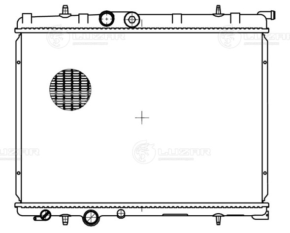 Радиатор охлаждения для автомобилей Peugeot 206 (98-) M/A