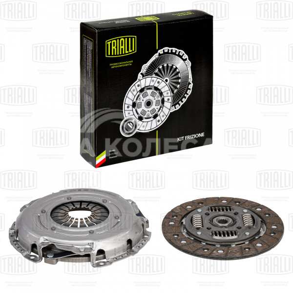 Комплект сцепления без муфты для автомобилей Ford Focus II (05-) 1.4i/1.6i, Focus I 1.6i/1.8i (аналог SACHS)