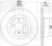 Диск тормозной для автомобилей BMW X3 (F25) (10-) / X4 (F26) (11-) задний d=330