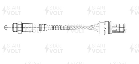 Датчик киcлорода для автомобилей Mercedes-Benz E W211 (02-) 2.6i-5.5i/C W203 (00-) 2.0i до катализатора
