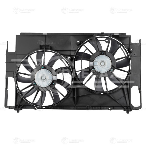 Электровентилятор охлаждения для автомобилей Toyota RAV 4 (13-) 2.0i (2 вент.) (с кожухом)