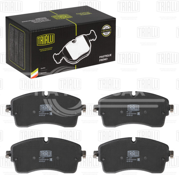 Колодки тормозные дисковые передние для автомобилей Land Rover Discovery Sport (14-) R18