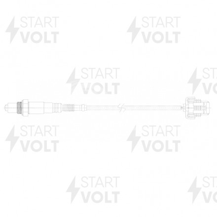 Датчик кислорода для автомобилей Chevrolet Captiva (10-)/Opel Antara (10-) 3.0i до/после кат.