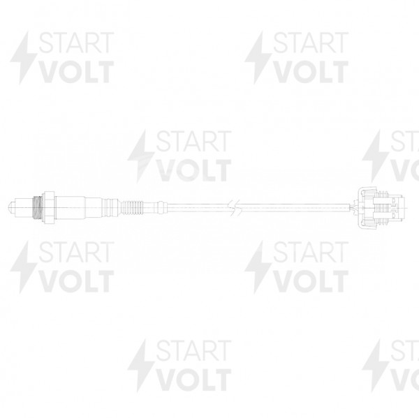 Датчик кислорода для автомобилей Chevrolet Captiva (10-)/Opel Antara (10-) 3.0i до/после кат.