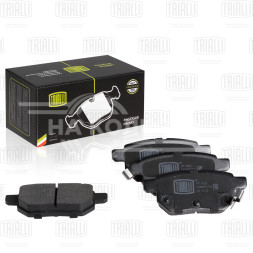 Колодки тормозные дисковые задние для автомобилей Toyota Corolla (06-) / Lifan Breez (07-) / Lifan X50 (15-)