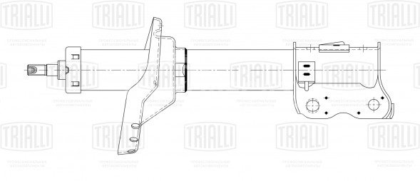 Амортизатор (стойка) передний правый для автомобиля Subaru Tribeca (05-)
