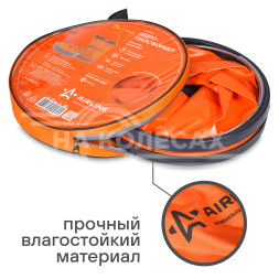 Ведро-трансформер компактное оранжевое 11л