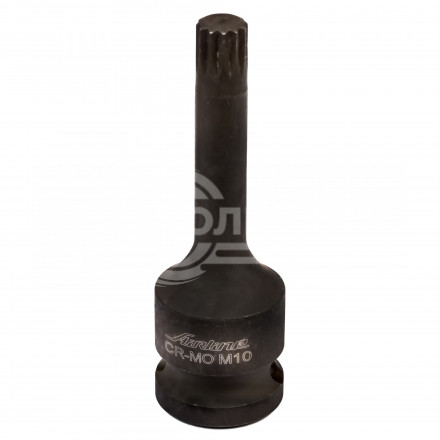 Головка ударная торцевая 1/2&quot; DR внешний SPLINE M10 L=78 мм