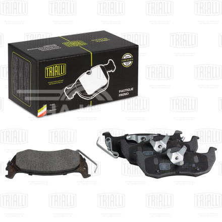Колодки тормозные дисковые задние для автомобилей Jeep Grand Cherokee III (04-)/Commander (05-) (PF 4042)