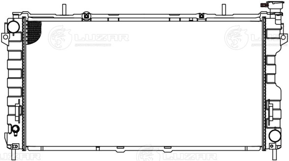 Радиатор охлаждения для автомобилей Caravan (00-)/Voyager (00-) 3.3i/3.8i (до 2004г.)