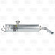 Глушитель для автомобилей Chery Tiggo (05-) основной (алюминизированная сталь)