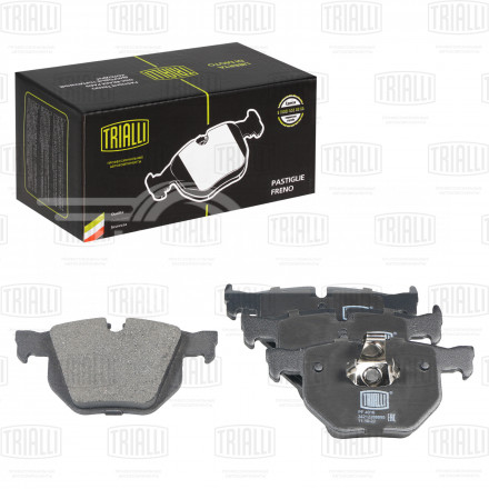 Колодки тормозные дисковые задние для автомобилей BMW 3 (E90/91/92/93) (05-) (PF 4016)