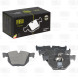 Колодки тормозные дисковые задние для автомобилей BMW 3 (E90/91/92/93) (05-) (PF 4016)