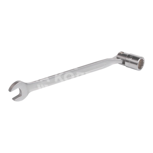 Ключ комбинированный шарнирный 14мм пласт. подвес PRO