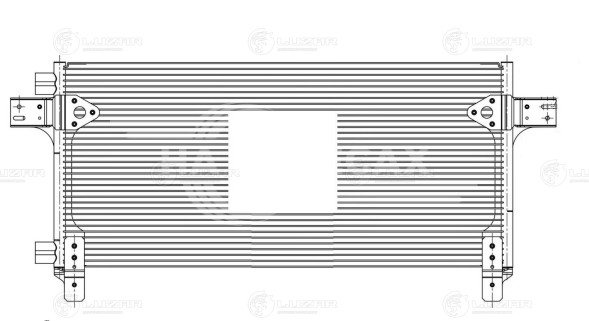 Радиатор кондиционера для автомобилей TGA (02-)/TGS (07-)/TGX (07-)
